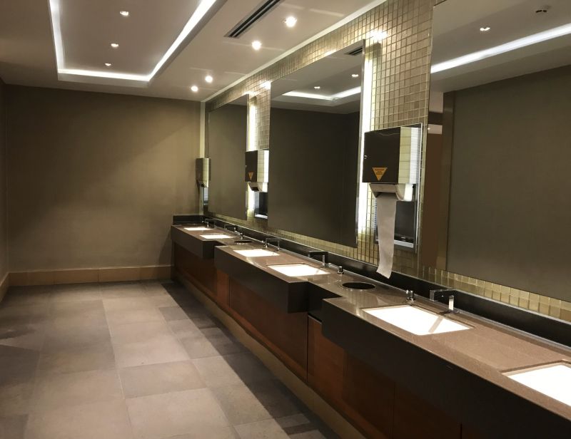 Smart Mirror and Touchless Fixtures